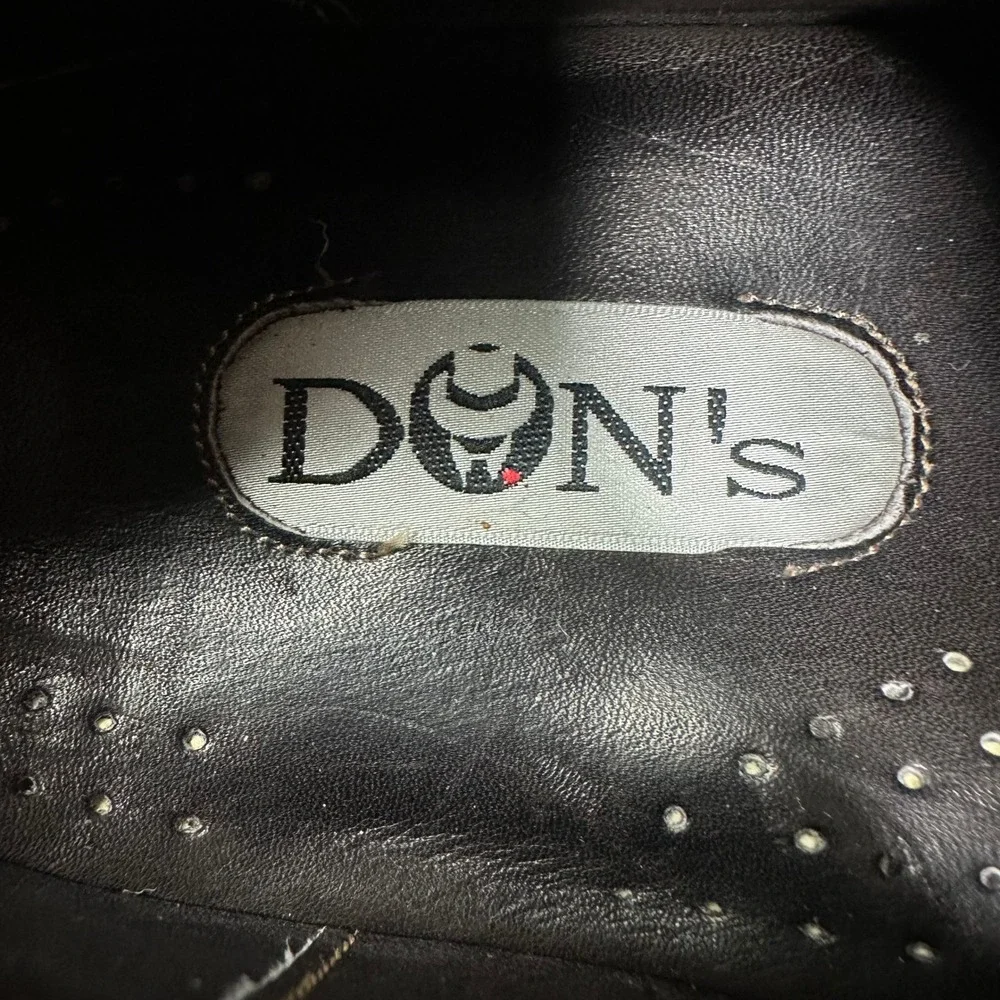 Dons Footwear Custom Dress Shoes Elevator Men's Brown Size 11